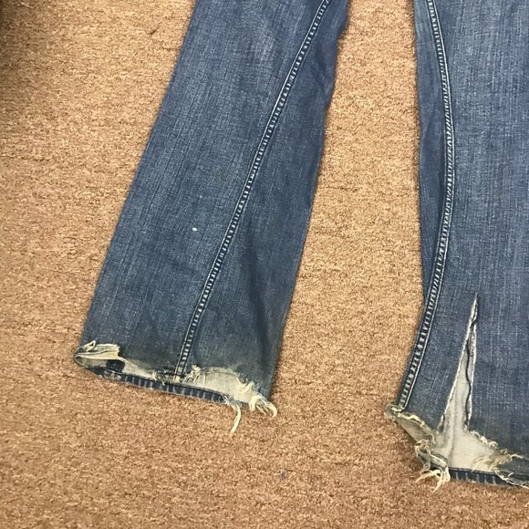 Diesel Shazor 34 x 32 100% cotton boot cut jeans button fly Italy - Picture 9 of 11